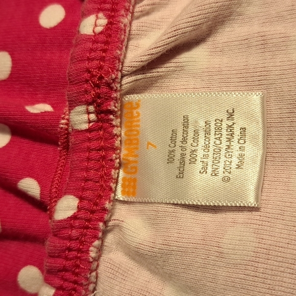 Gymboree girls Outlet pink tank top size 7 - Picture 2 of 2